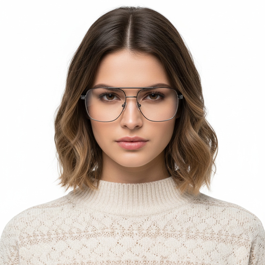 BS2425-0270_Grey_Aviator_Metal_Glasses_model