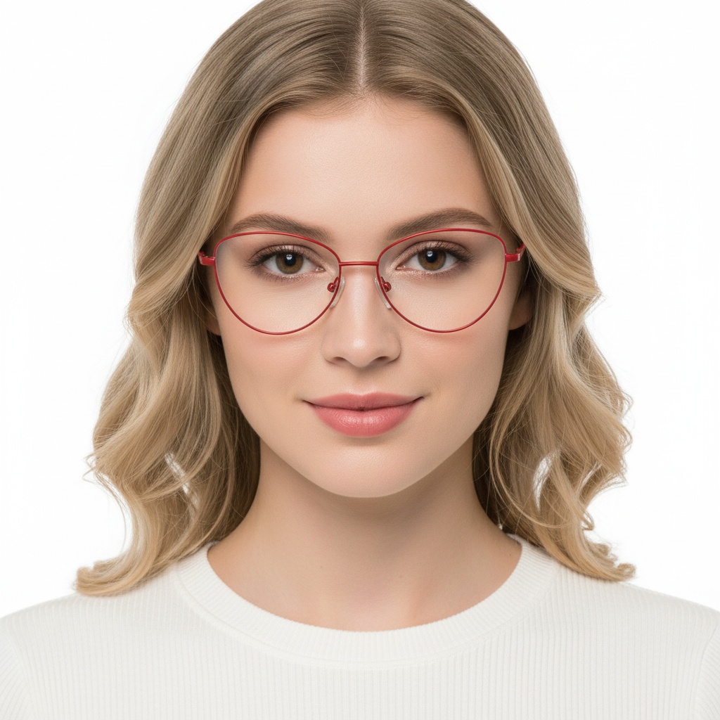 BS2425-0286_Red_Butterfly_Metal_Glasses_model