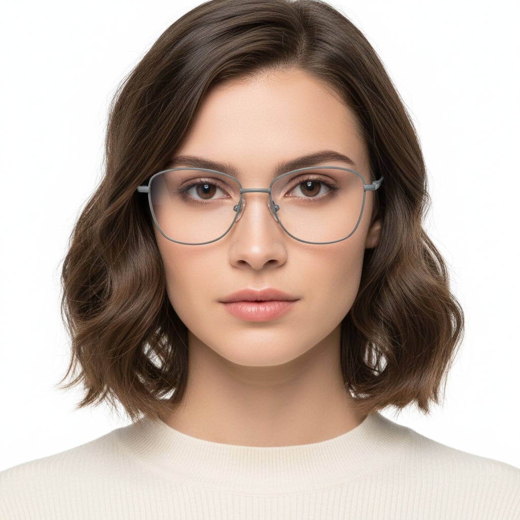 BS2425-0313_Grey_Rectangular_Metal_Glasses_model