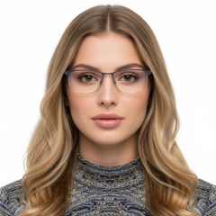 BS2425-0345_Blue_Rectangular_Metal_Glasses_model