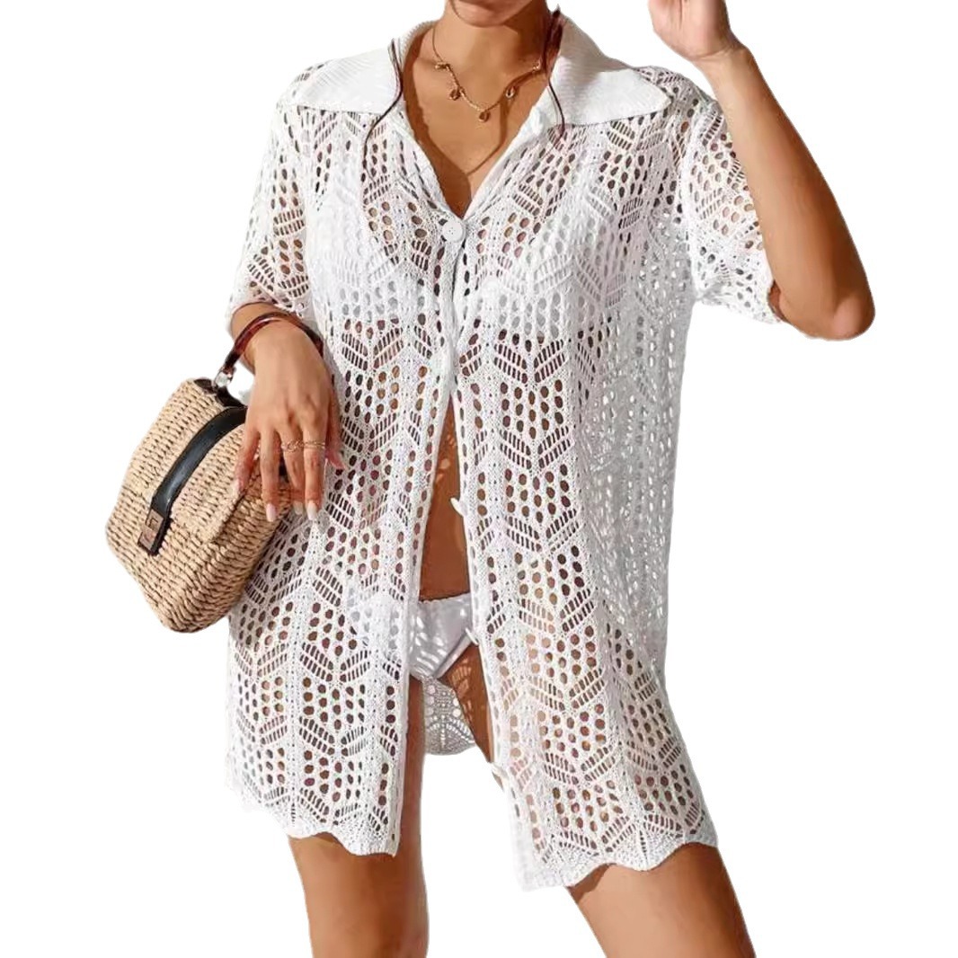 Knitted Cardigan Women's Lightweight Spring Summer Cover Up