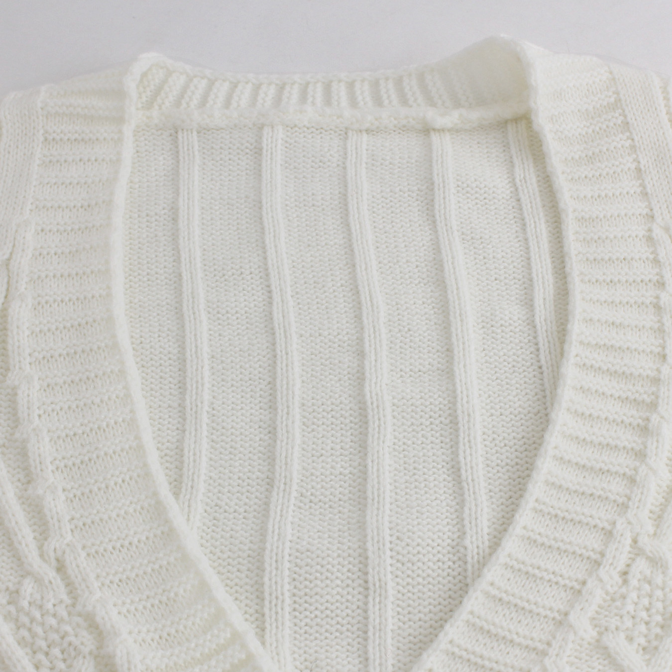 Women's Knit Button Cardigan Cable Knit Pocket Spring Autumn