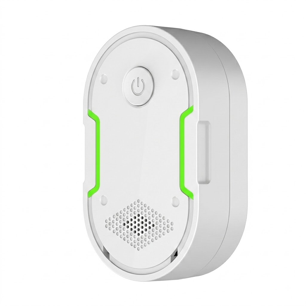 Compact Plug-in Negative Ion Air Purifier, 5dB Silent Operation, PM2.5 & Odor Eliminator