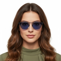 BS2503-0115_Grey_Oval_Plastic_Sunglasses_model