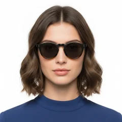BS2503-0116_Tortoiseshell_Oval_Plastic_Sunglasses_model