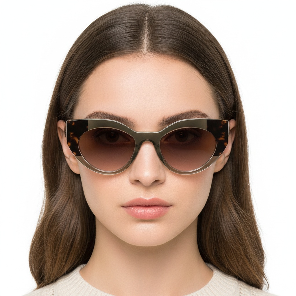 BS2607-0079_Green_Butterfly_Acetate_Sunglasses_model