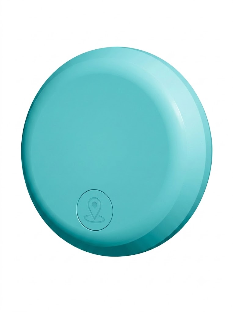 Apple Find My Compatible Item Tracker, Global GPS Locator for Keys, Bags, Luggage, Water-Resistant, 365-Day Battery Life