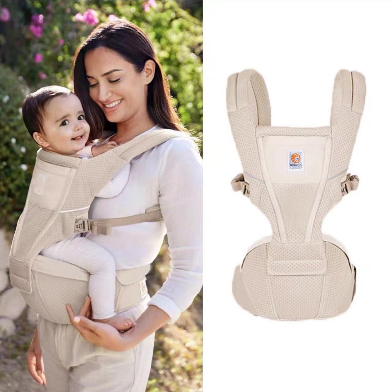 Ergobaby Alta Hip Seat Baby Carrier - Ergonomic & Breathable