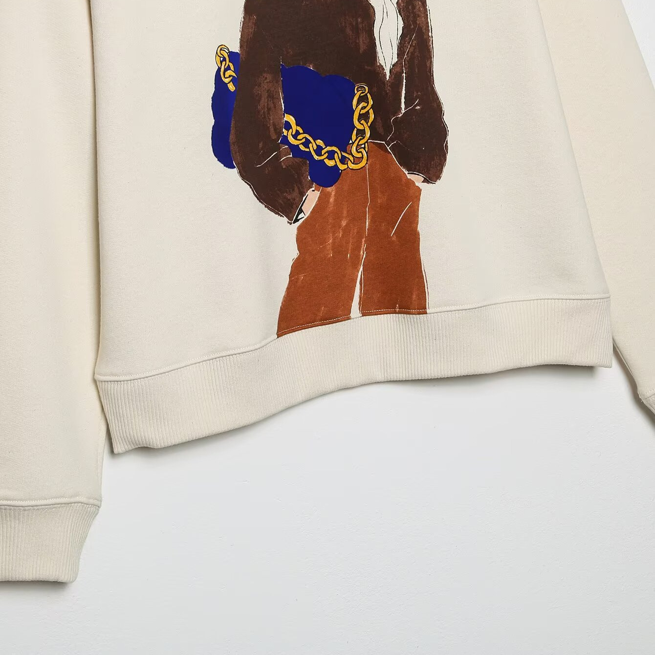 Women's Graphic Print Sweatshirt - European Style KUN-00016