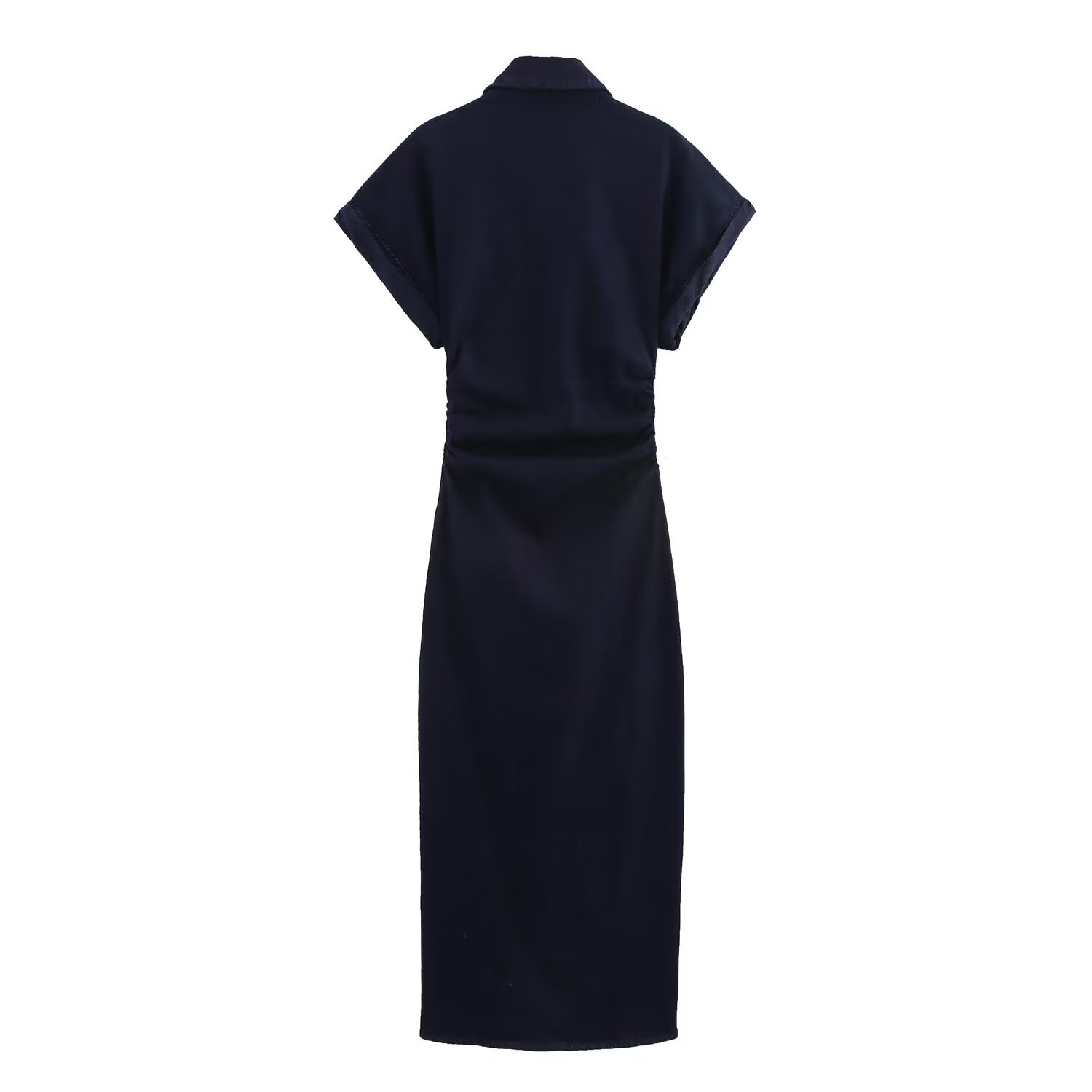 Denim Midi Dress - Classic Versatile Style KUN-00009