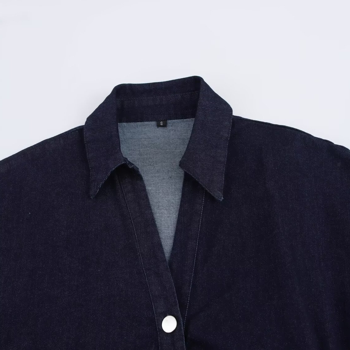 Denim Midi Dress - Classic Versatile Style KUN-00009