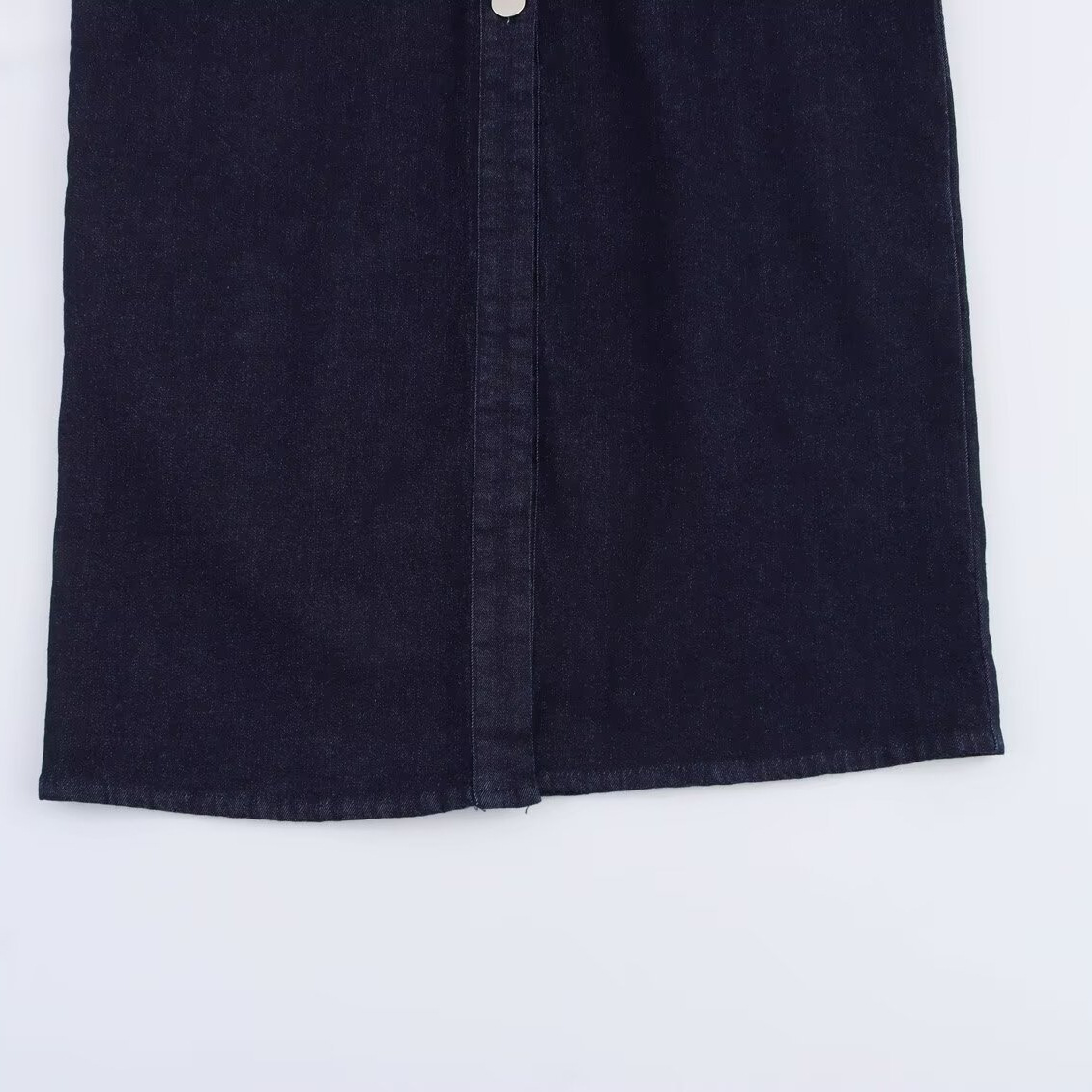 Denim Midi Dress - Classic Versatile Style KUN-00009