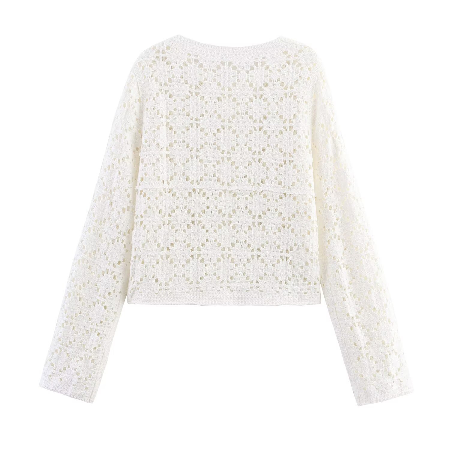 Crochet Knit Set - Chic & Versatile Fashion KUN-00040