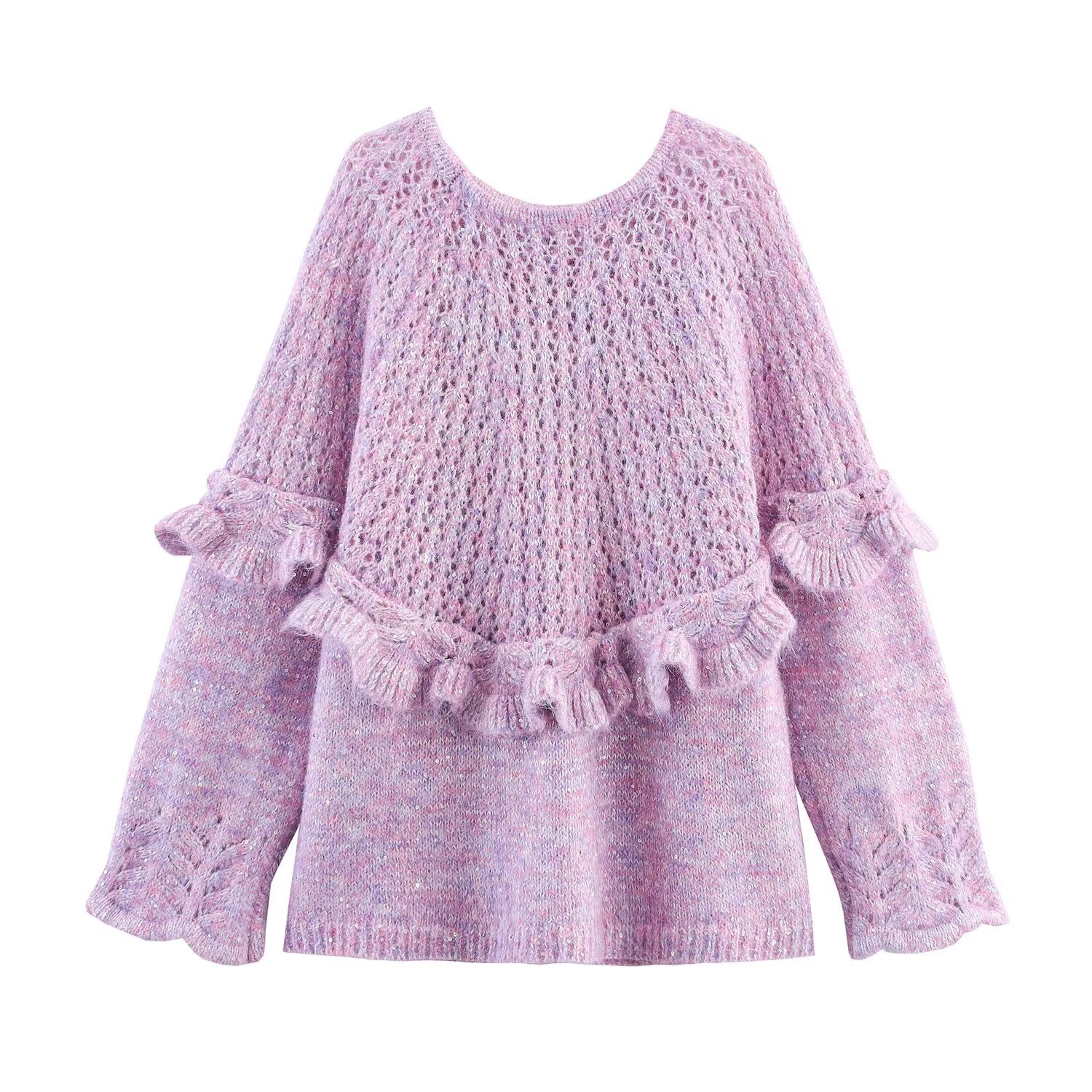 Gebreide jurkset met strikceintuur - Veelzijdig en stijlvol KUN-00042