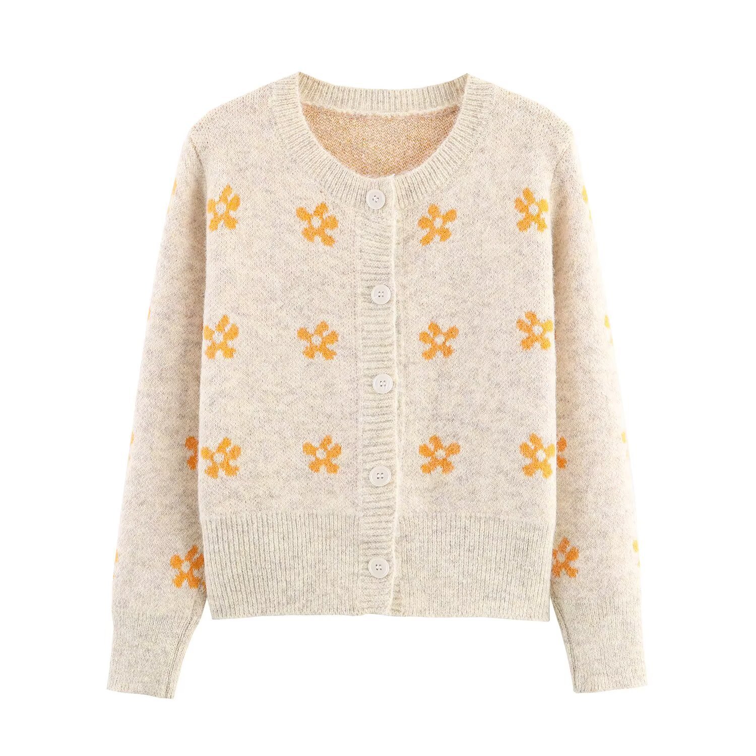 Ensemble tricoté pour femme, tenue jacquard tendance KUN-00121