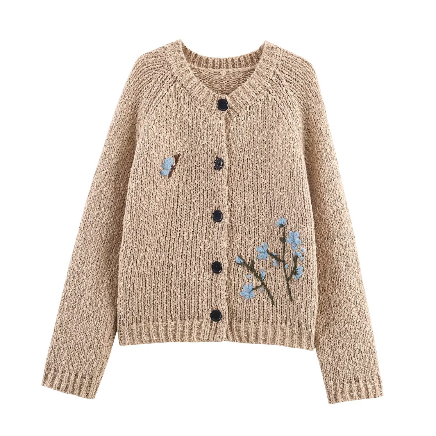 Handmade Knit Cardigan - European Style Trendy Casual KUN-00056