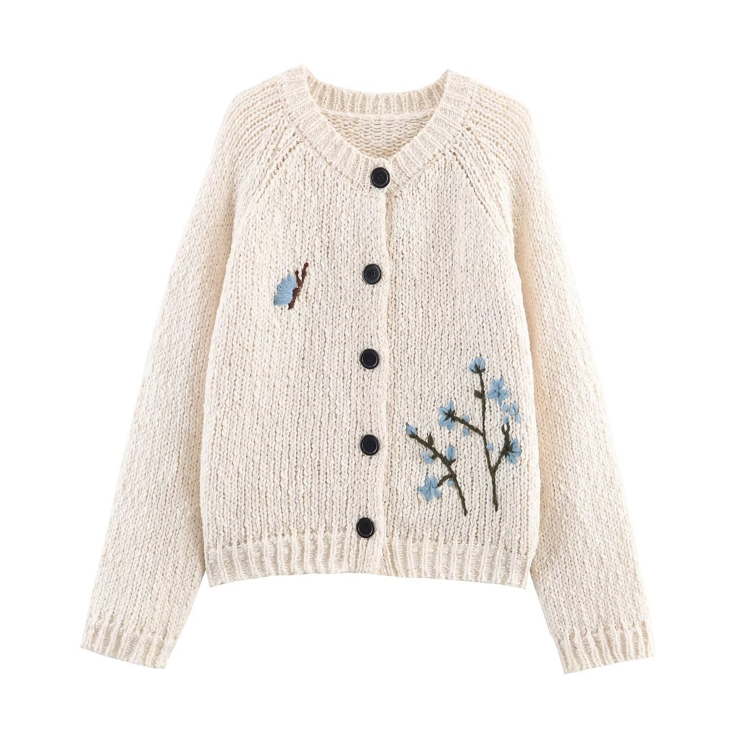 Handmade Knit Cardigan - European Style Trendy Casual KUN-00056