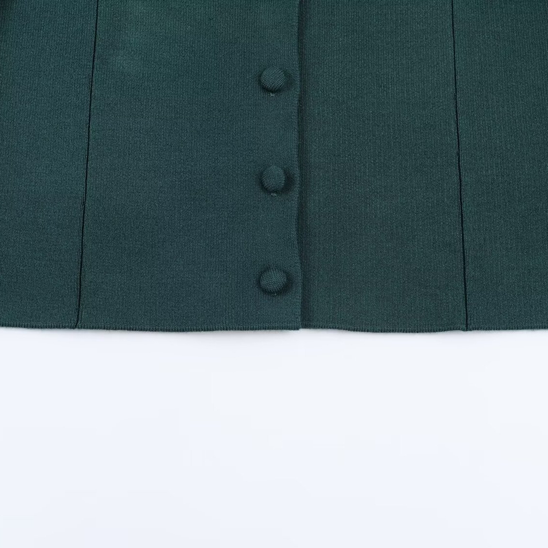 Knit Cardigan with Bow Shoulder Detail - Stylish Women's Sweater KUN-00127