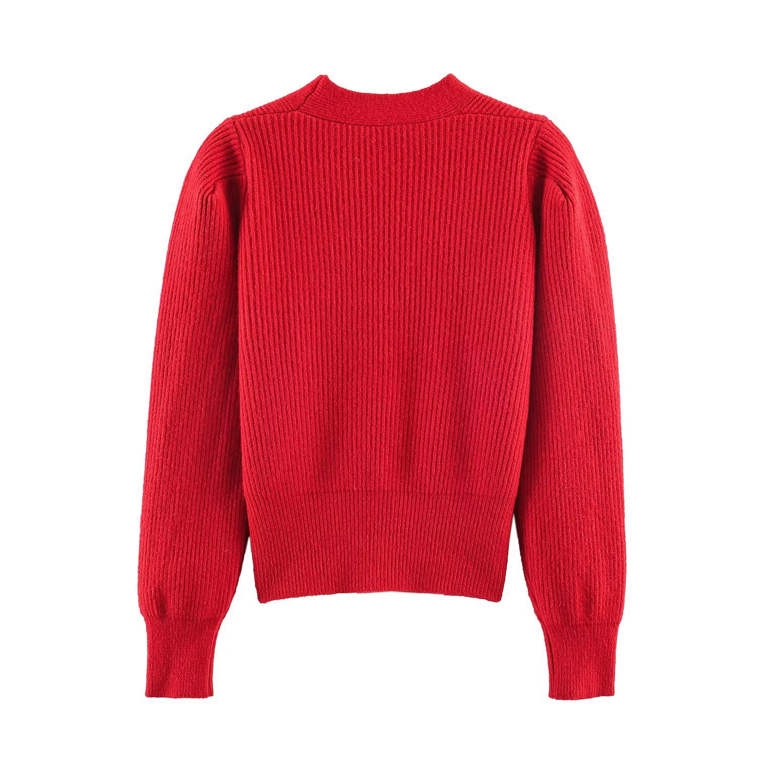 Cárdigan de punto con broche - Suéter de mujer estilo europeo KUN-00102