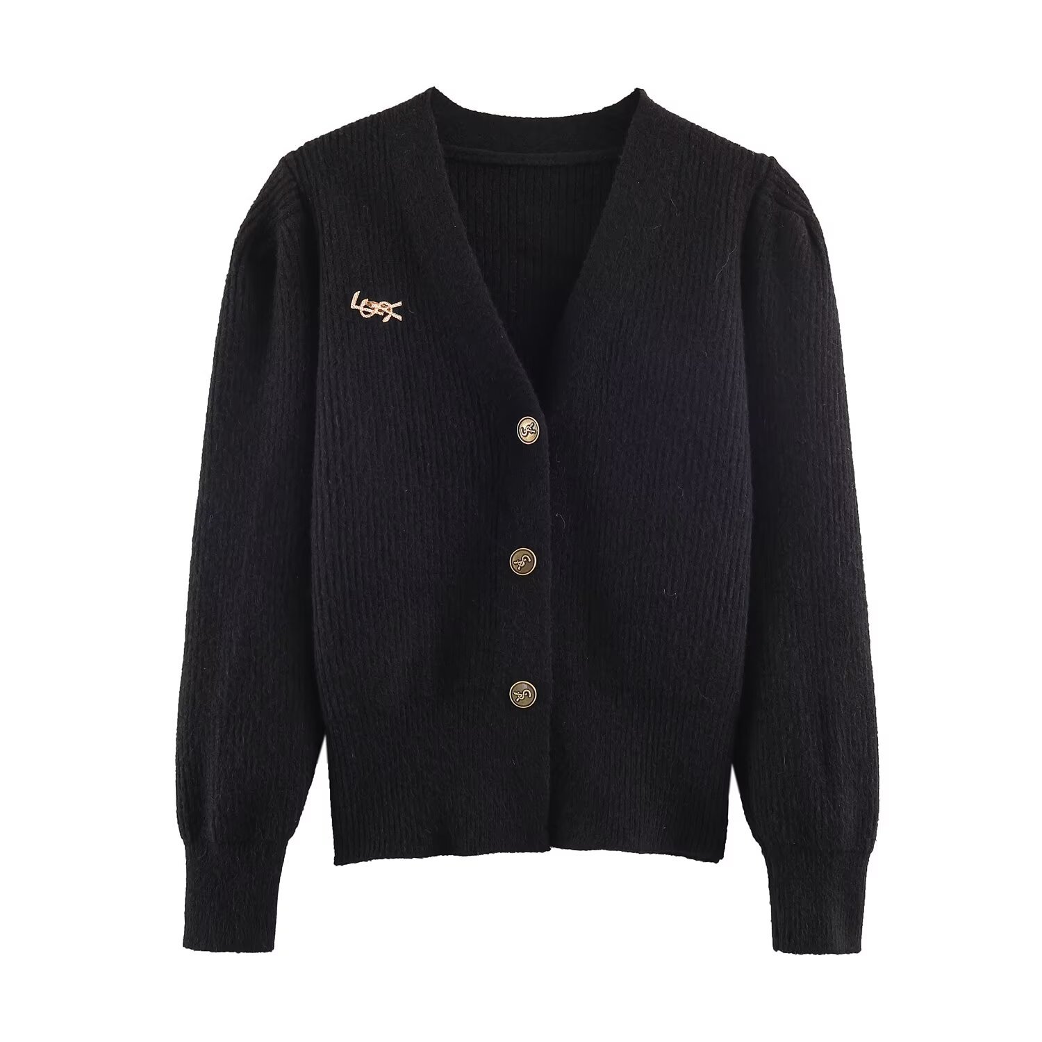 Cárdigan de punto con broche - Suéter de mujer estilo europeo KUN-00102