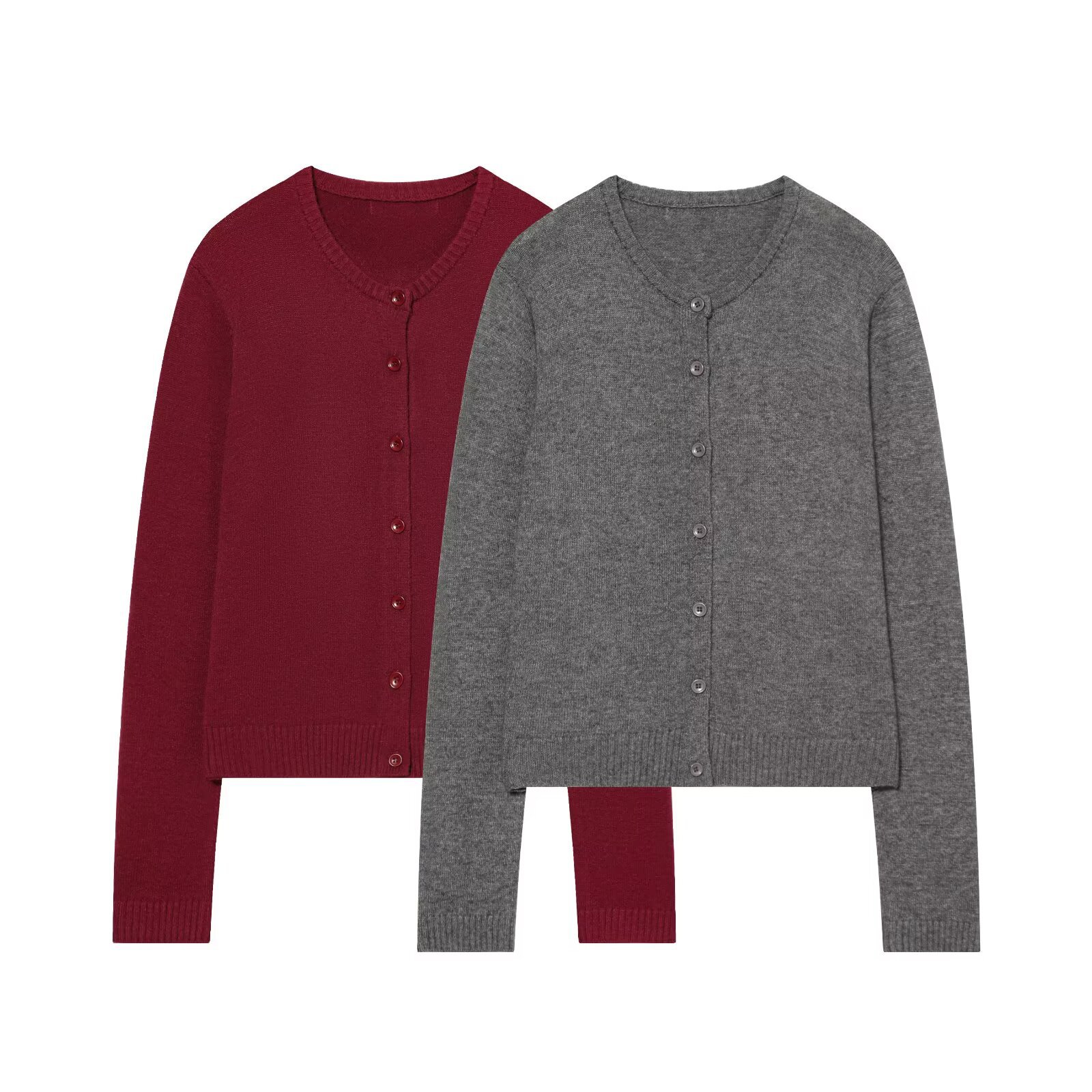 Cárdigan de punto - Chaqueta de punto fino suave estilo europeo KUN-00089