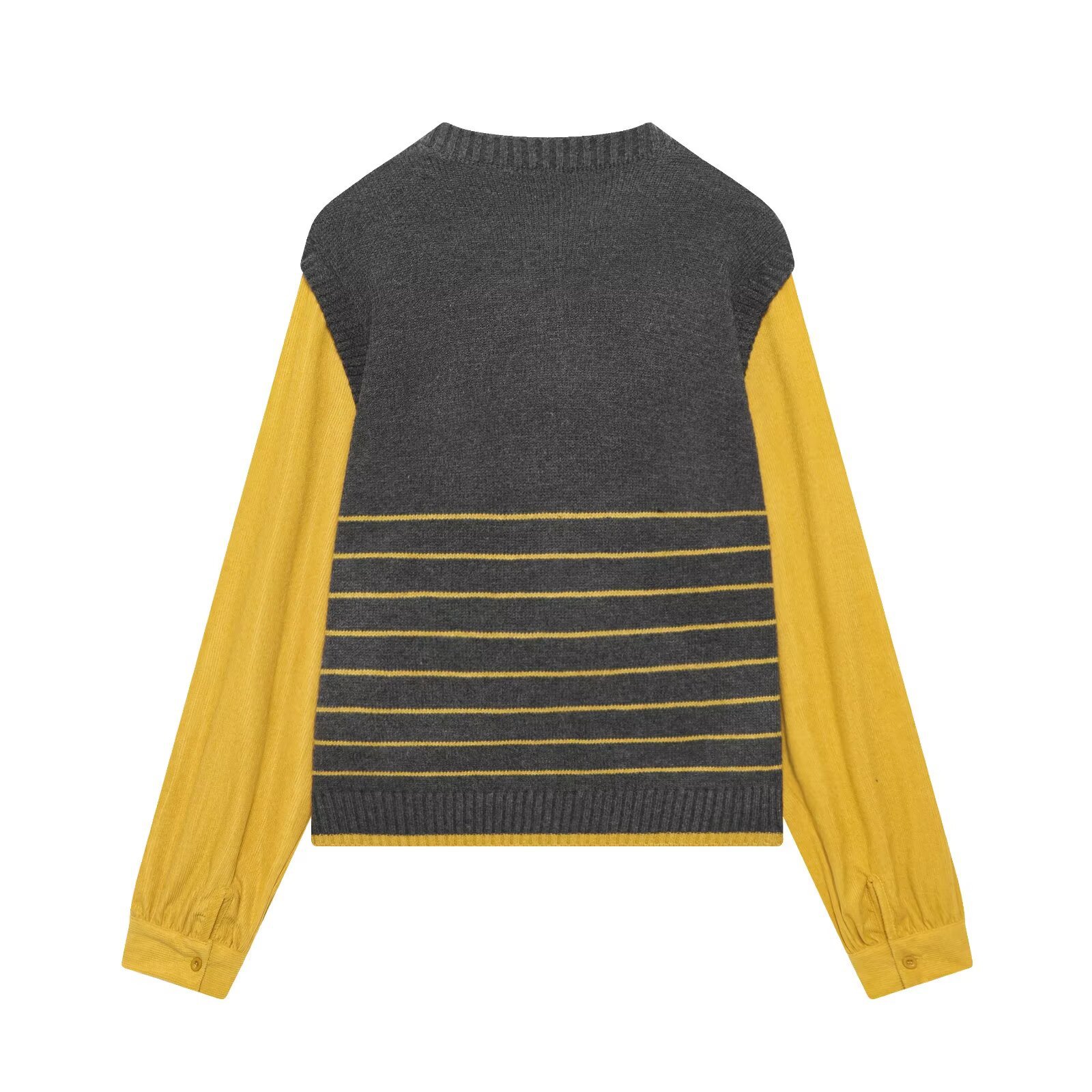 Knit Cardigan Sweater - Stylish Two-Piece Design KUN-00005