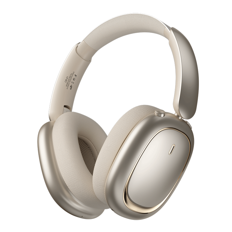 CR-01 Wireless Bluetooth Headphones HiFi Audio ANC 40mm Drivers