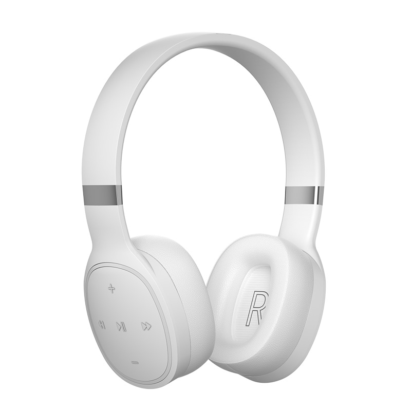 Wireless Bluetooth 5.1 Over-Ear Headphones with Deep Bass