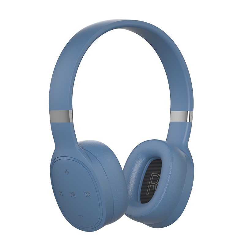 Wireless Bluetooth 5.1 Over-Ear Headphones with Deep Bass