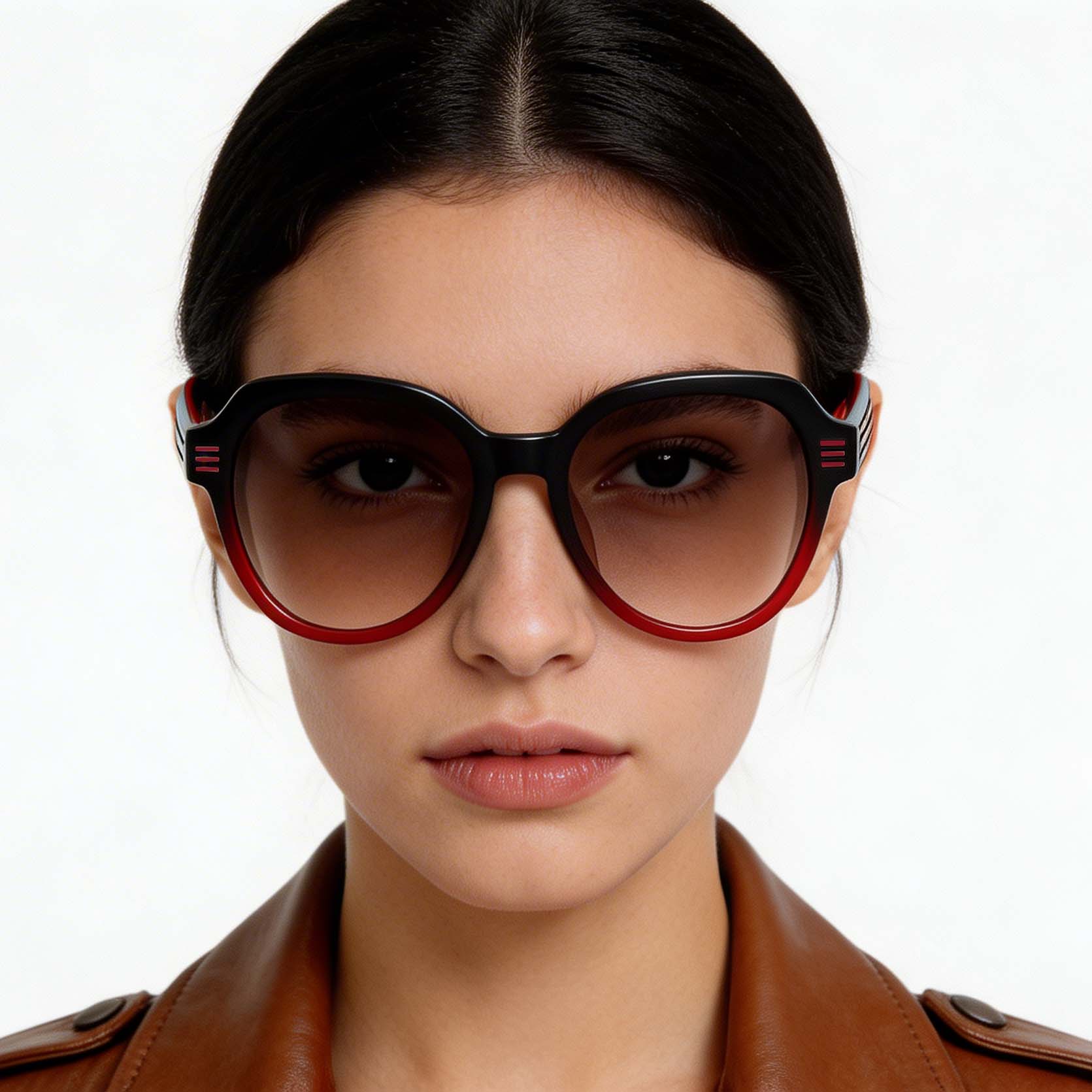 bs2012-1212_red_oval_acetate_sunglasses_model