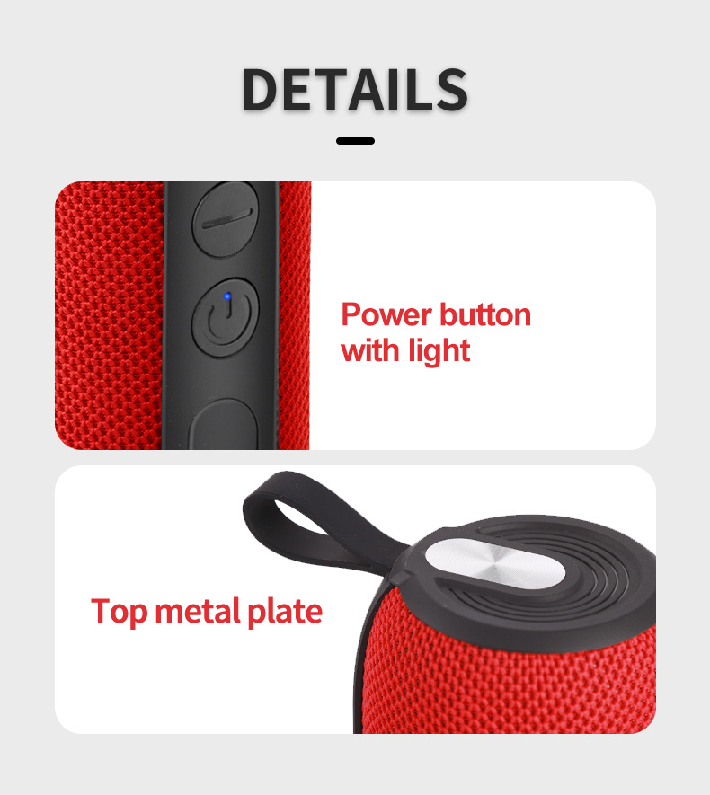 Powerful Portable Bluetooth Speaker - Waterproof Outdoor Sound