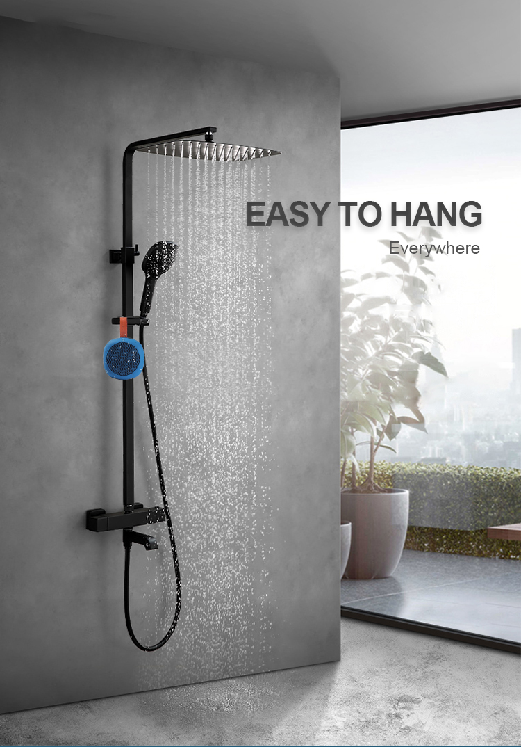 Portable Bluetooth Speaker with Carry Strap - Waterproof