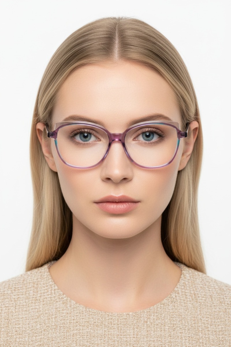 Butterfly Purple Acetate Glasses #BS1902-0060
