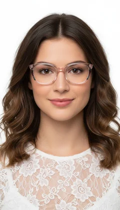 Gafas de acetato rosa mariposa #BS1902-0166