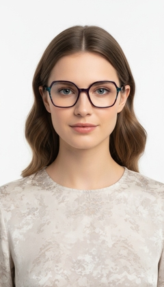 Butterfly Purple Acetate Glasses #BS1902-0188