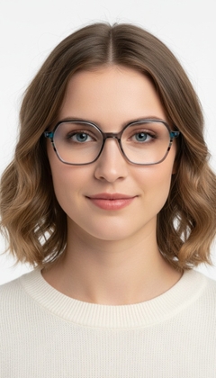 Butterfly Grey Acetate Glasses #BS1902-0189