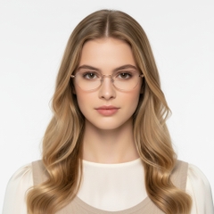 BS1913-0034_Golden_Oval_Metal_Glasses_model