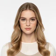 BS1913-0034_Golden_Oval_Metal_Glasses_model