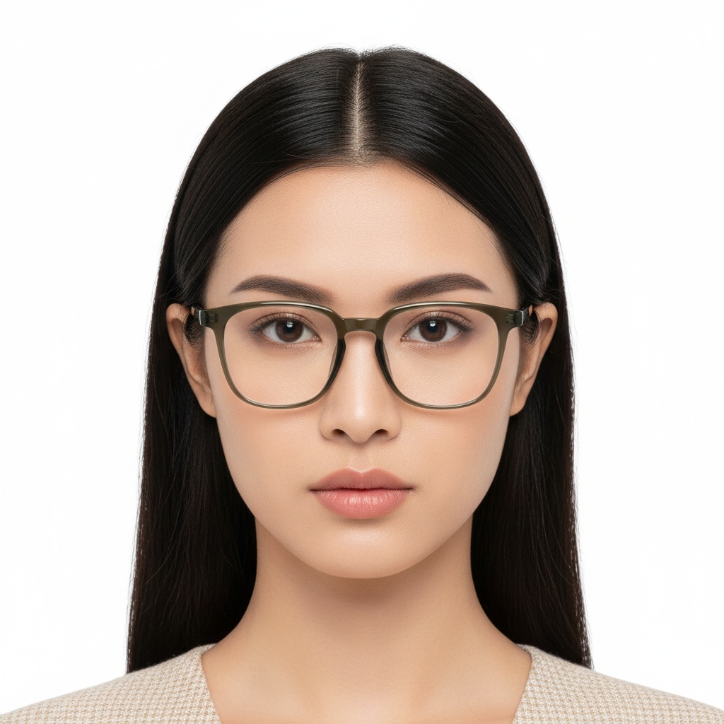 BS1924-0115_Green_Rectangular_TR90_Glasses_model