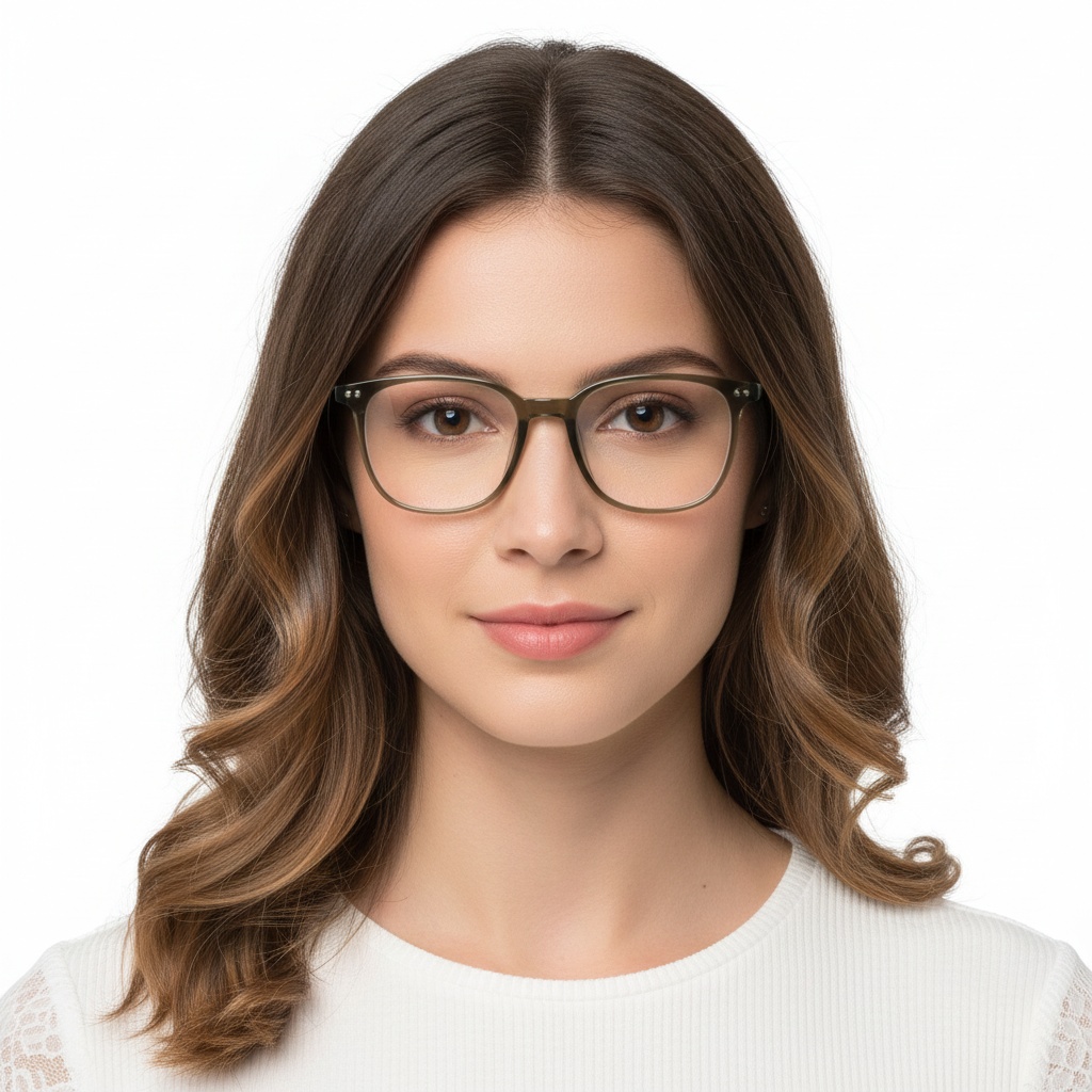 BS1924-0127_Green_Oval_TR90_Glasses_model
