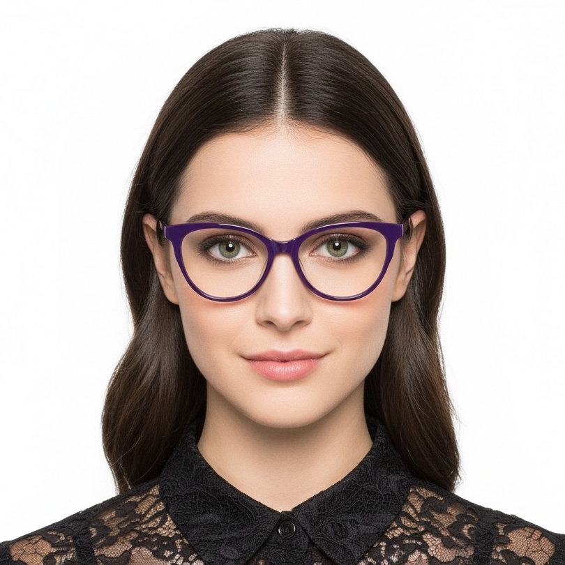 Butterfly Blue Acetate Glasses #BS2012-0699