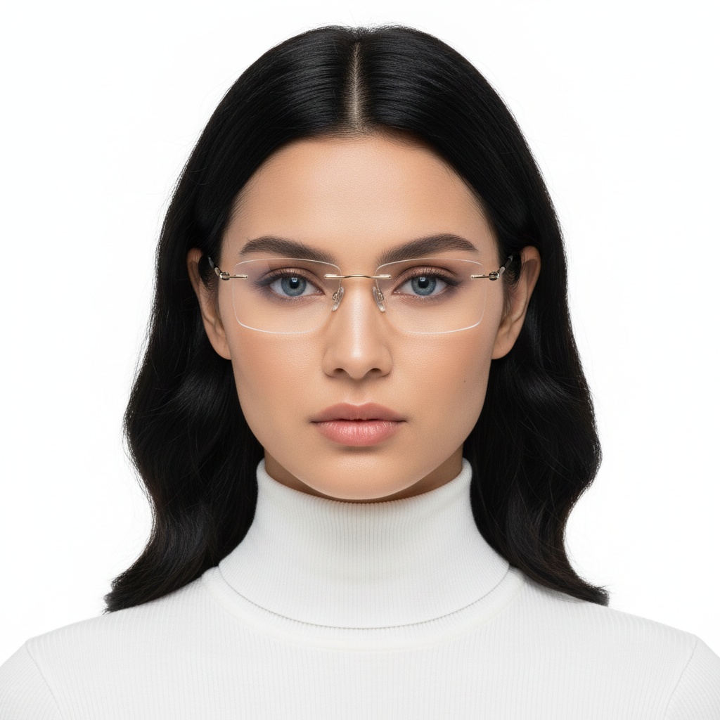 BS2012-0888_Golden_Invisible_Metal_Glasses_model
