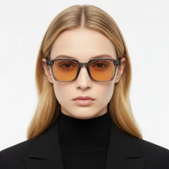 BS2503-0167_Purple_Rectangular_Plastic_Sunglasses_model