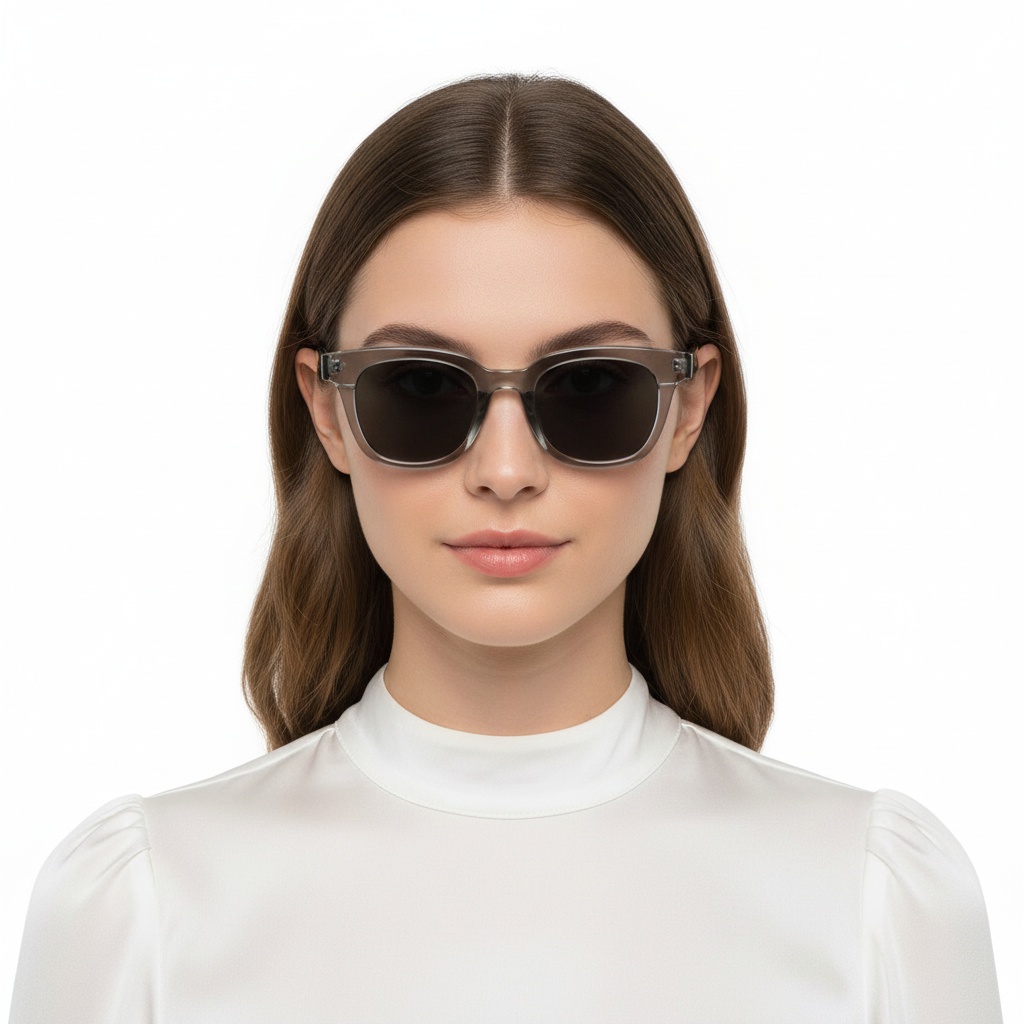 BS2503-0190_Grey_Rectangular_Plastic_Sunglasses_model