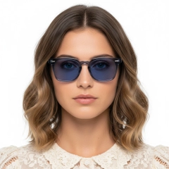BS2503-0194_Blue_Rectangular_Plastic_Sunglasses_model