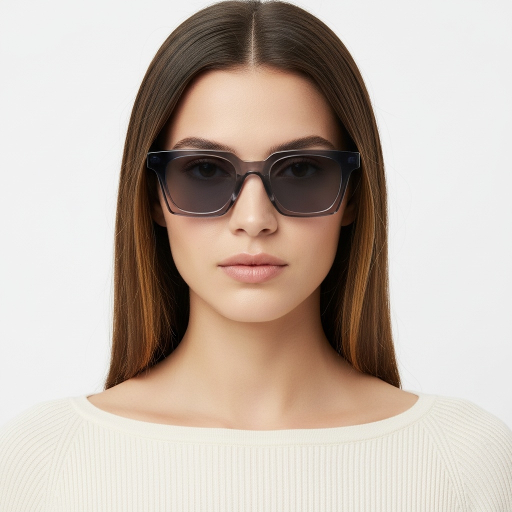 BS2503-0256_Grey_Rectangular_Plastic_Sunglasses_model