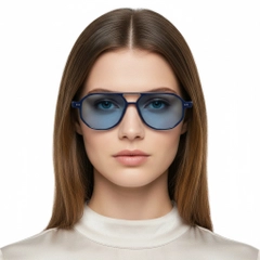 BS2503-0350_Blue_Aviator_Plastic_Sunglasses_model