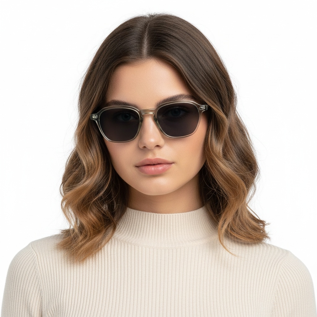 BS2503-0390_Grey_Geometric_Plastic_Sunglasses_model