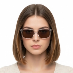 BS2503-0397_Transparent_Rectangular_Plastic_Sunglasses_model