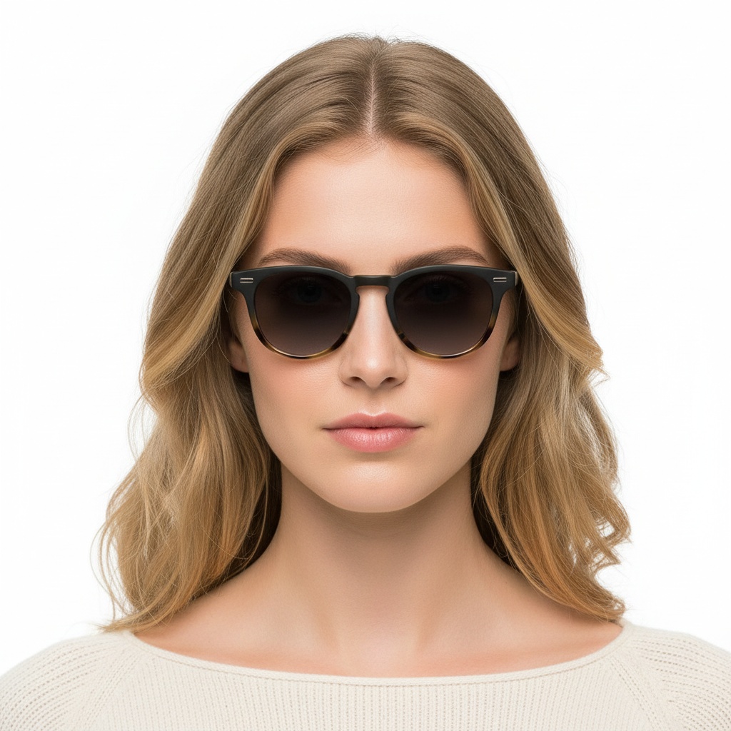 BS2503-0424_Tortoiseshell_Oval_Plastic_Sunglasses_model